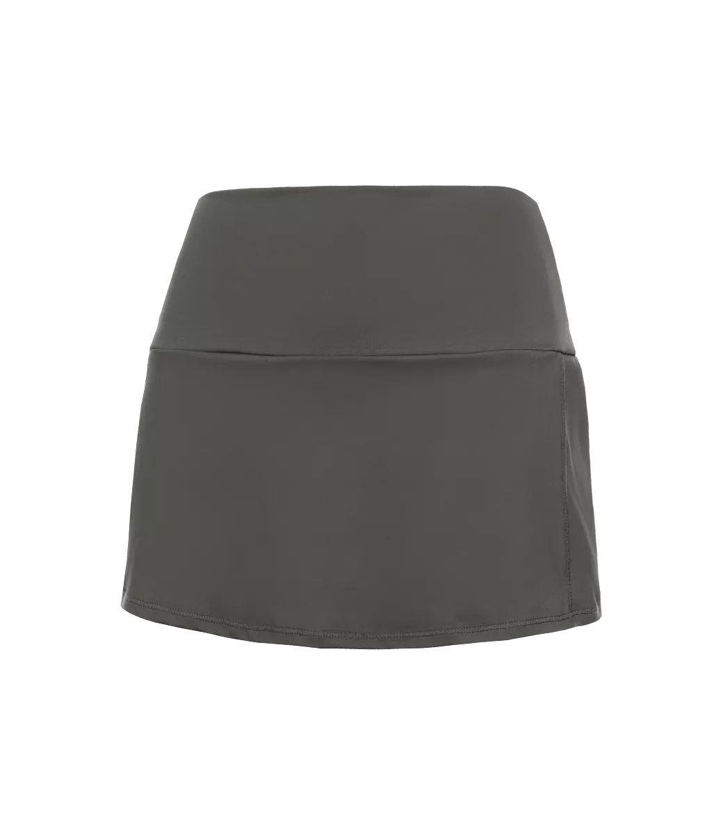 196045-025 | STRAIGHT SKIRT -13 | ASPHALT