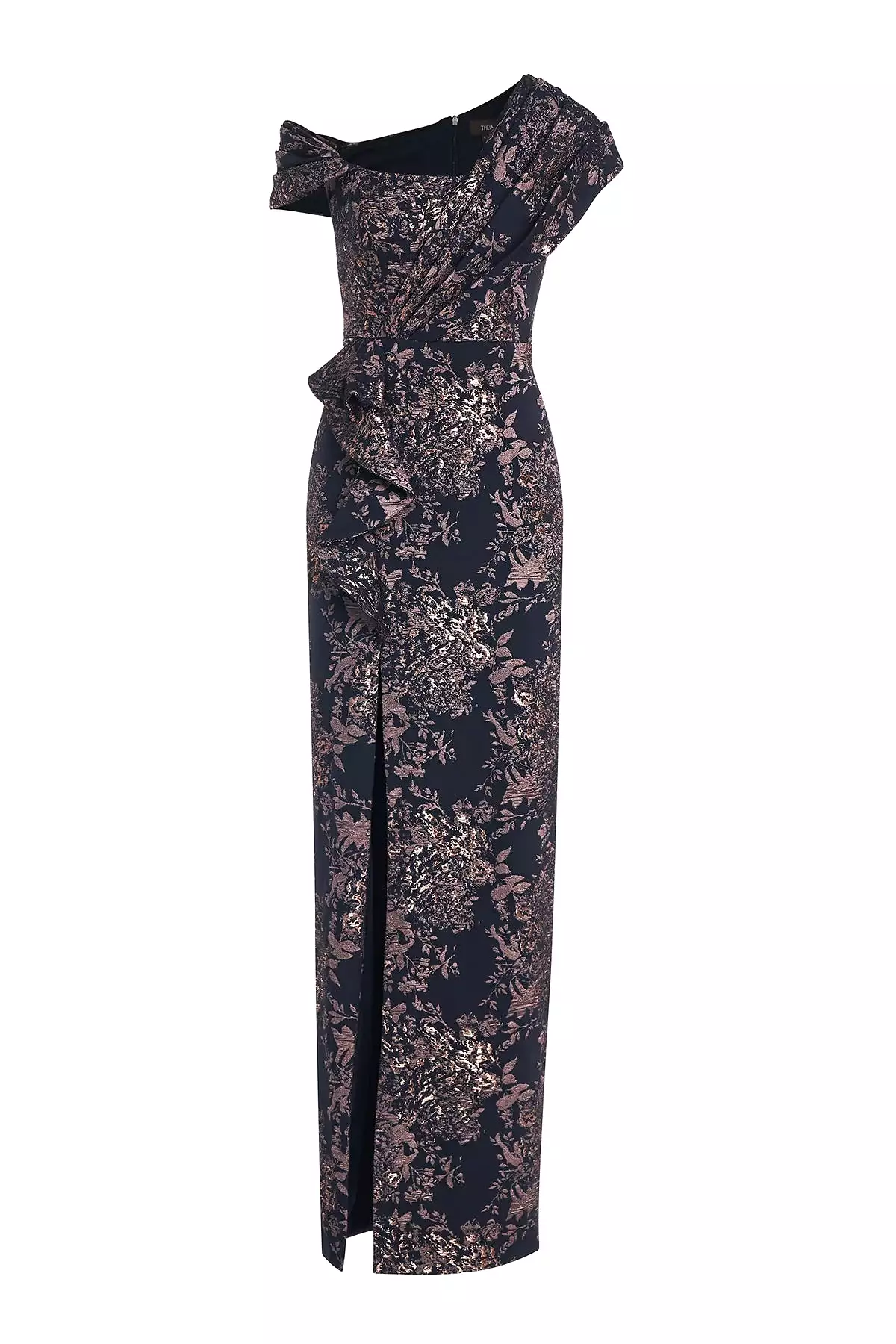 Amaris Jacquard Column Gown