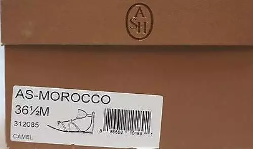 ASH ITALIA Women's •Morocco• Sandal - Camel -NIB - MSRP $195