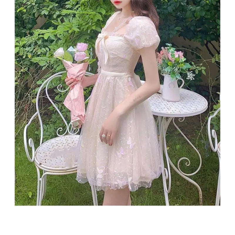 Butterfly Wish Kawaii Fairy Princess Babydoll Dress