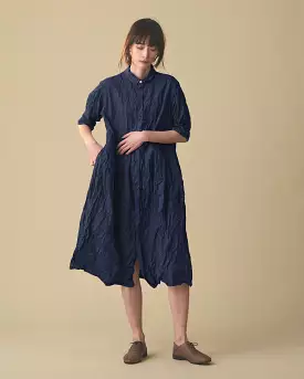 CACAO DYE DRESS / NAVY