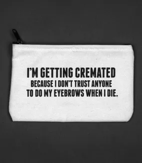 Cremated Zipper Pouch