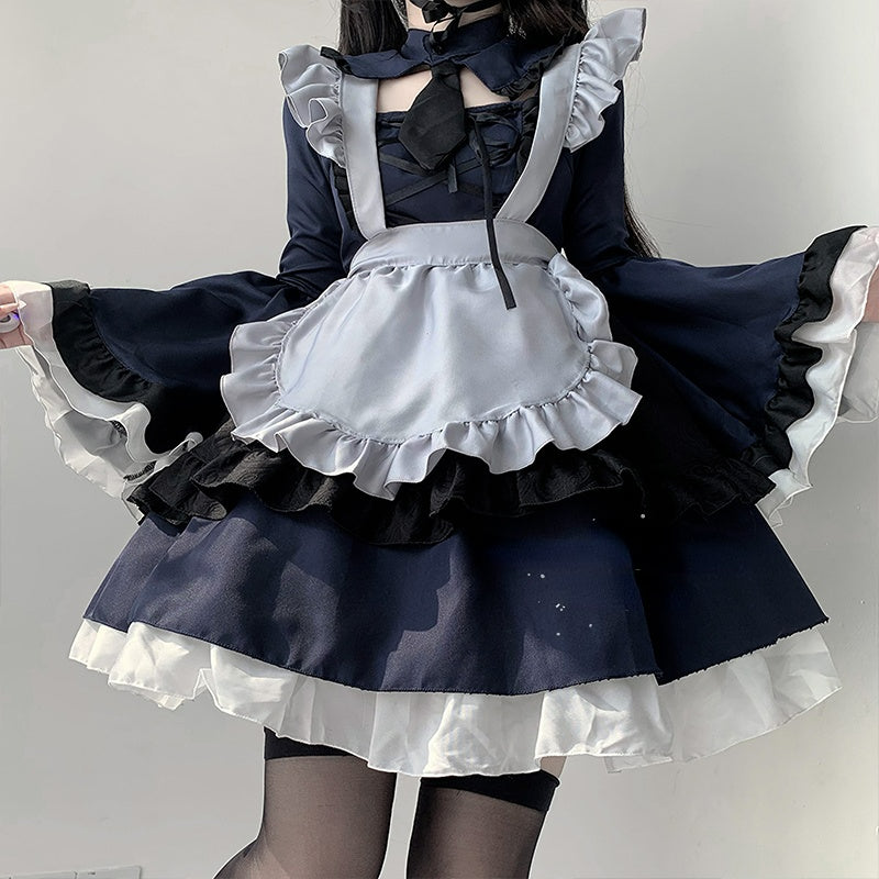 Cute Kitagawa Marin Dress-up Darling Maid Lolita Dress Cosplay ON657