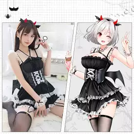 Devil Dream Black Cosplay Dress ON779