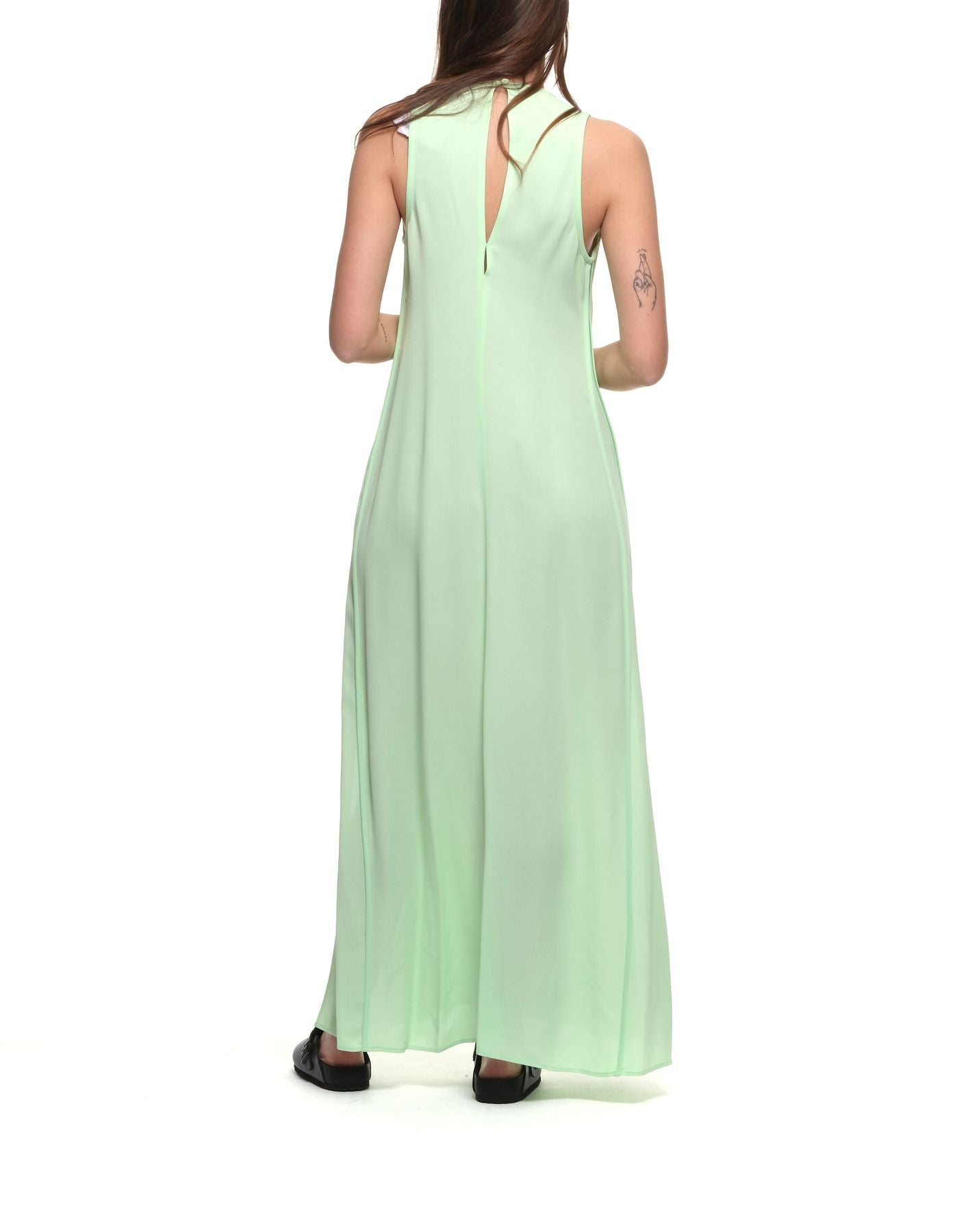 Dress for woman 12061 MY DRESS ICE LIME FORTE_FORTE