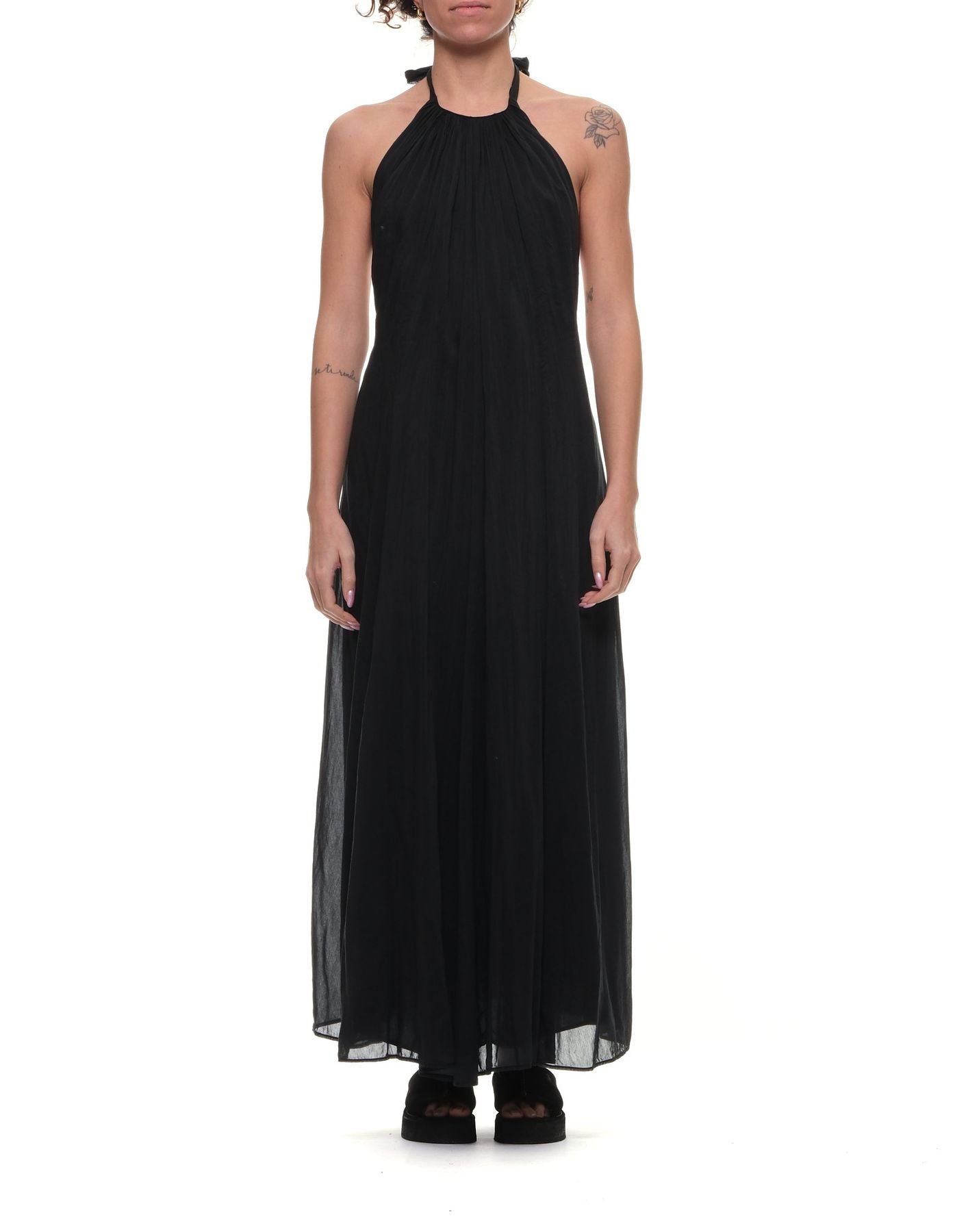 Dress for woman 12408 MY DRESS NERO FORTE_FORTE