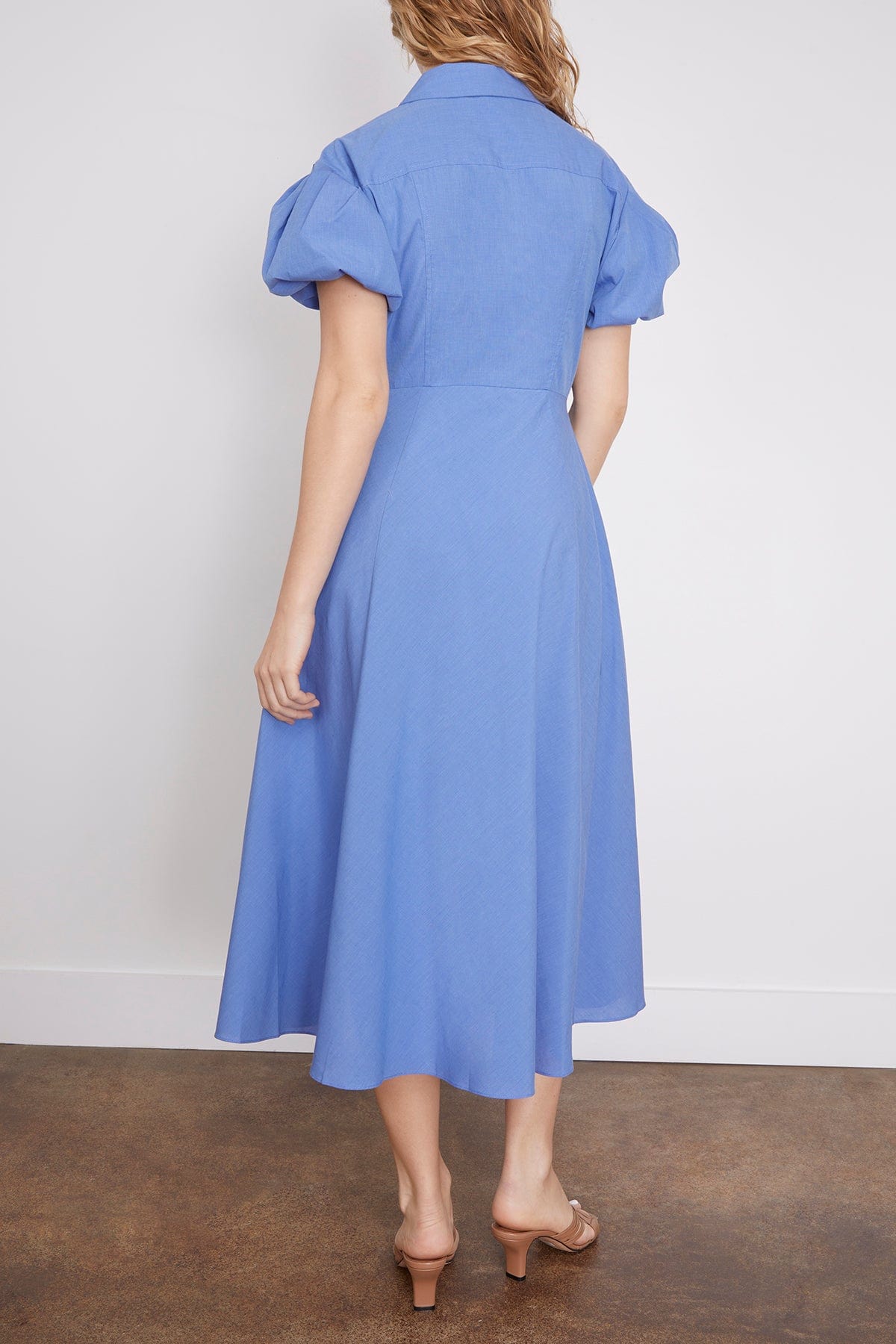 Elza Dress in Medium Oxford (TS)