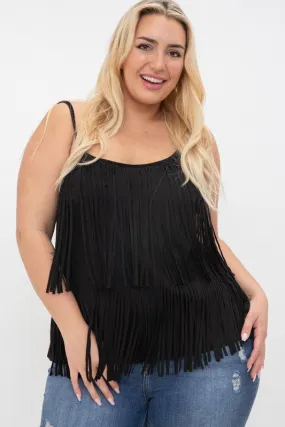 Fringe Suede Cami