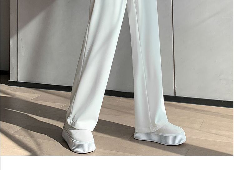 High-Waist Wide-Leg Dress Pants dd24