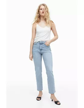 HM Slim Mom Jeans Light Wash