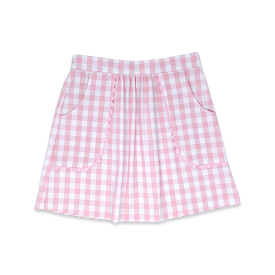 Isabella Skirt - Pink Buffalo Check