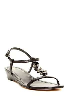 ISOLA Women's Trista T-strap Jeweled Sandal