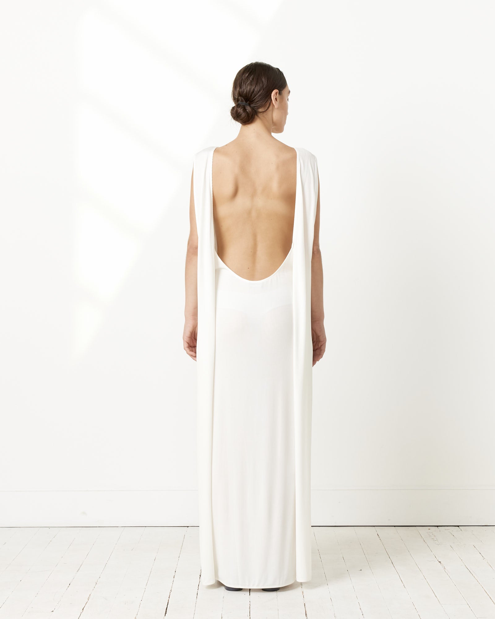 La Robe Capa Dress in White