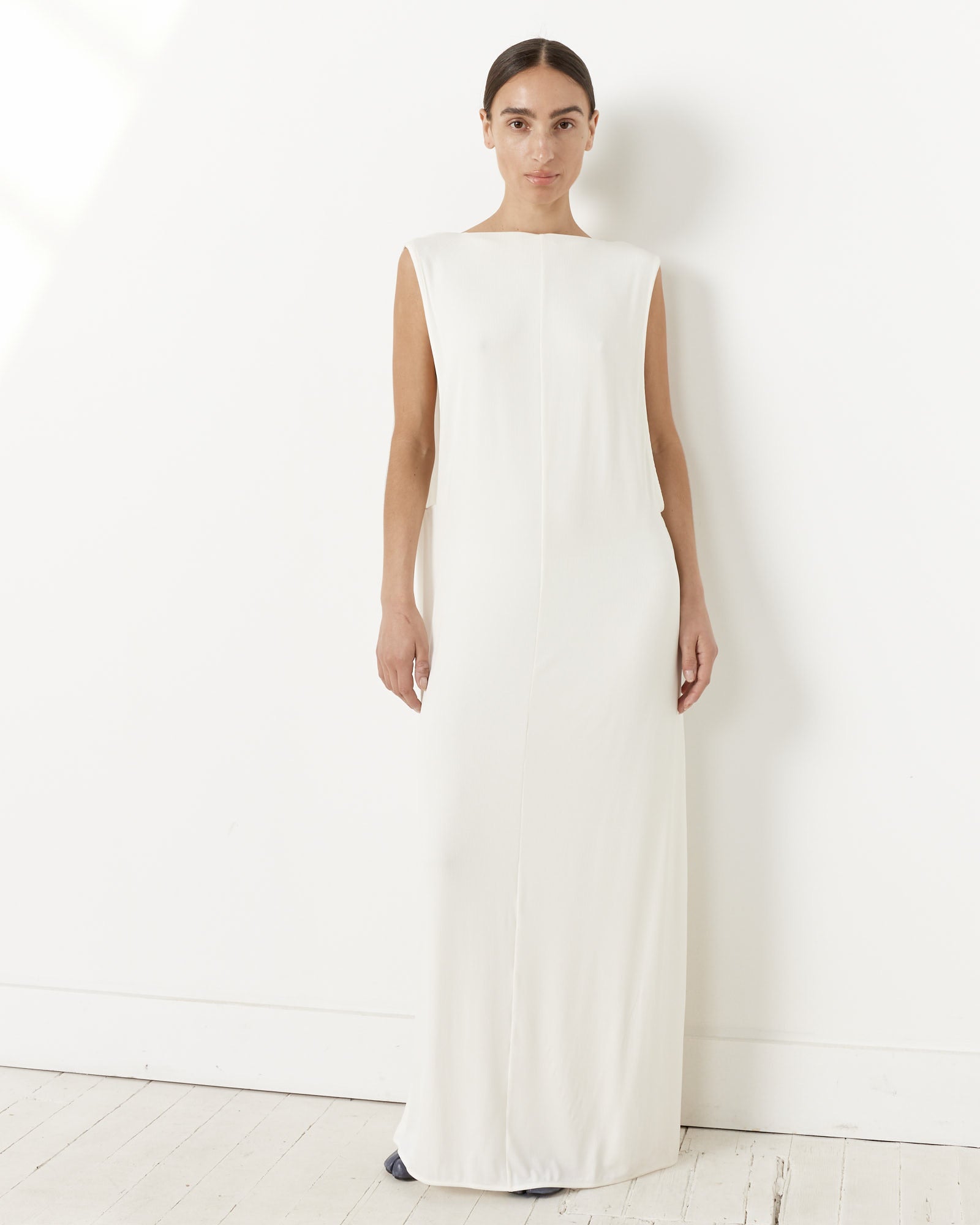 La Robe Capa Dress in White