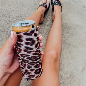 Leopard Tall Coozie 2-Pack