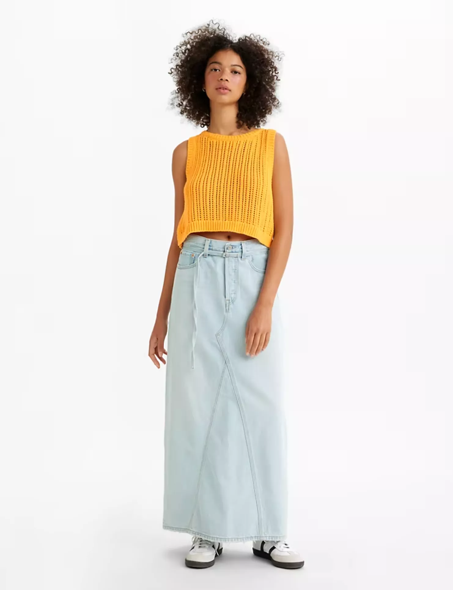 Levi's Iconic Long Skirt with Belt