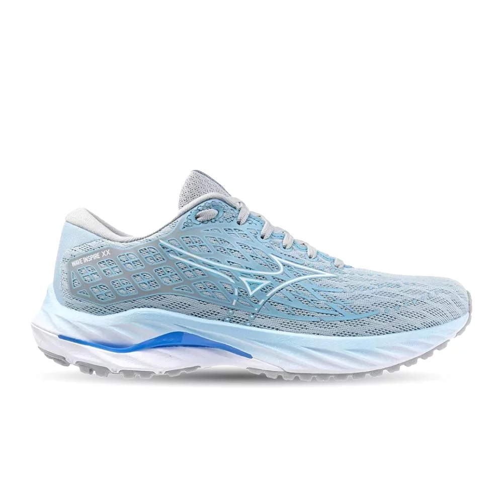 Mizuno Women's Wave Inspire 20 - Cerulean/White