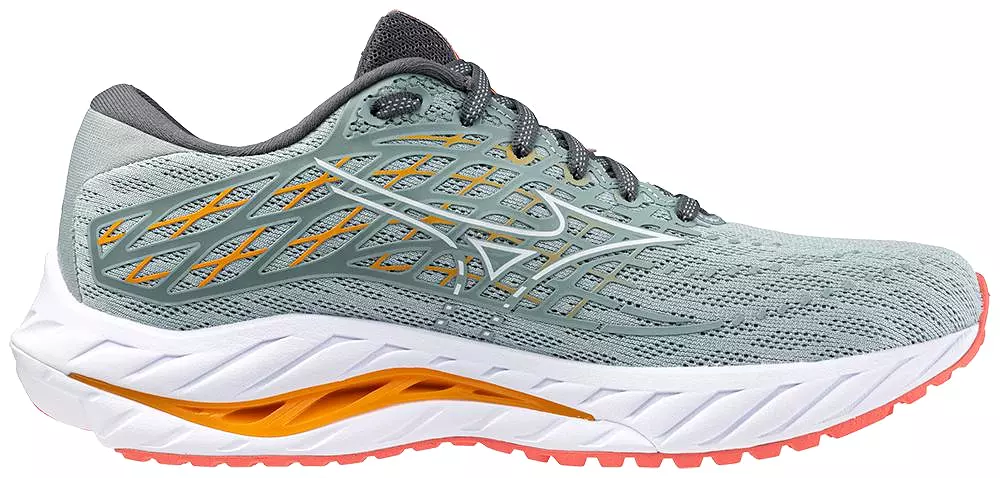 Mizuno Women's Wave Inspire 20 - Grey Mist/White