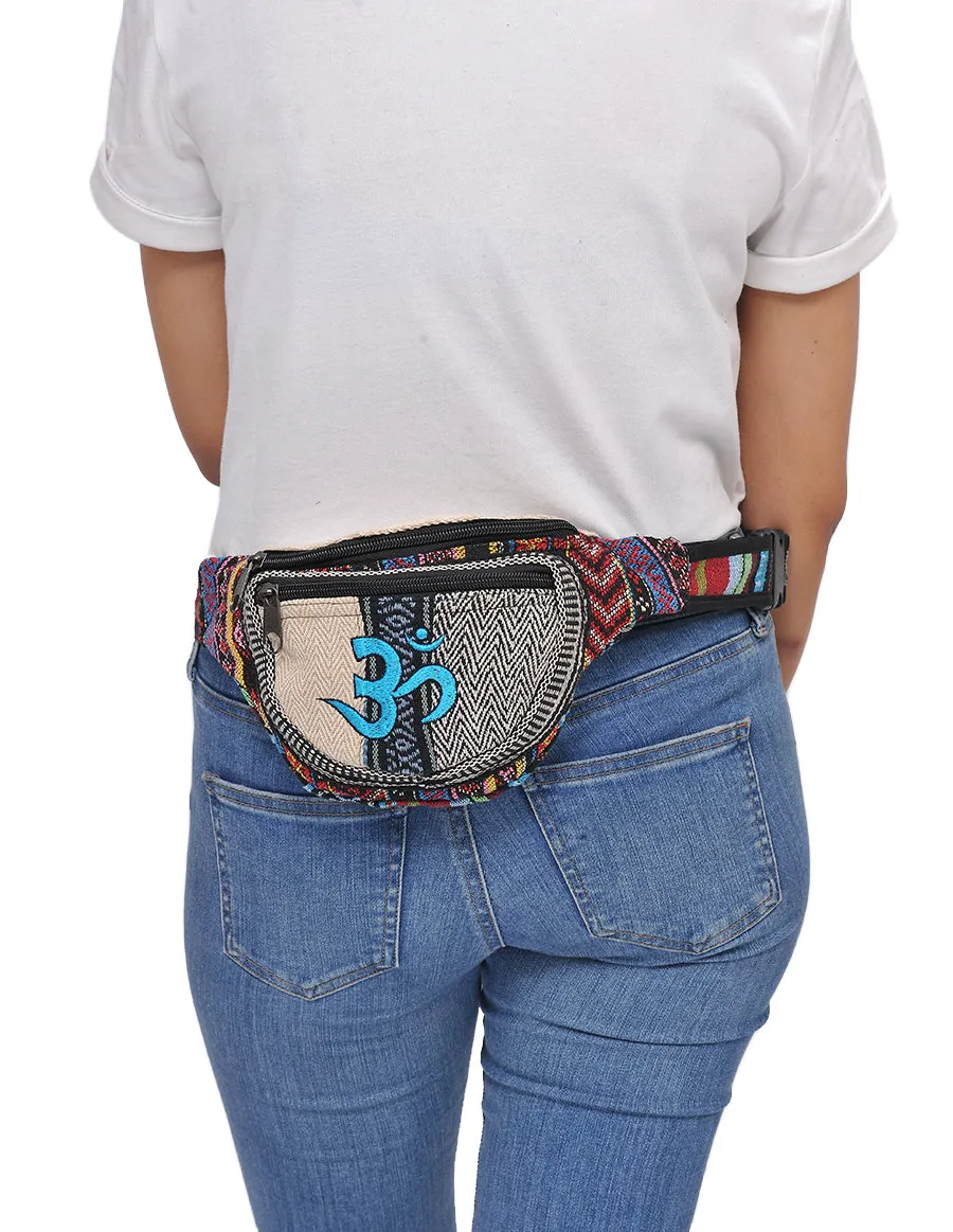 OM Hemp Fanny Pack