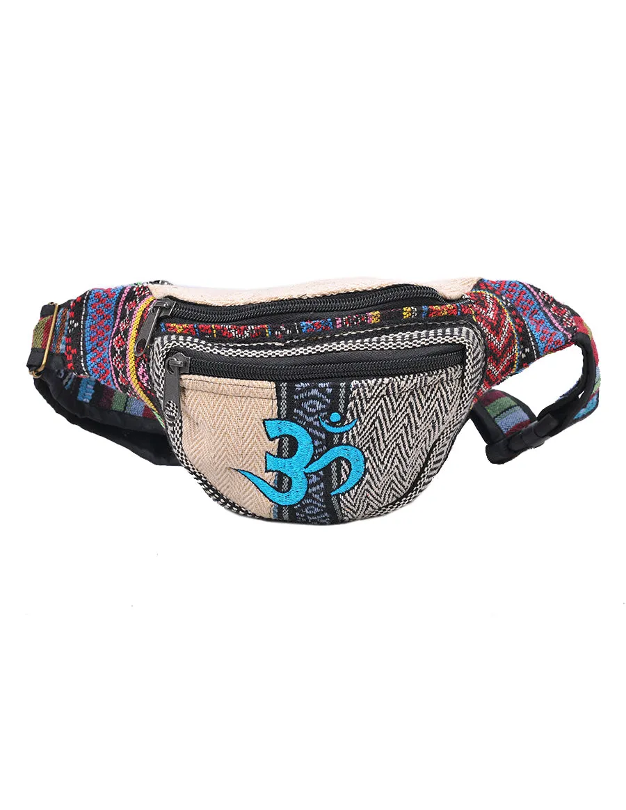 OM Hemp Fanny Pack