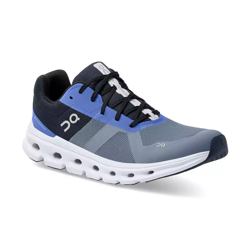 On Men's Cloudrunner - Metal/Midnight