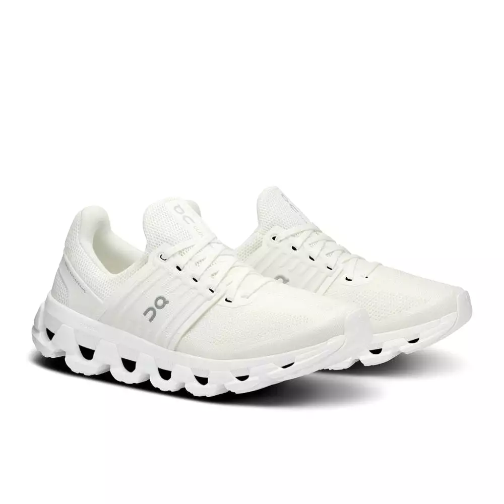 On Women's Cloudswift 3 AD - Undyed-White/White