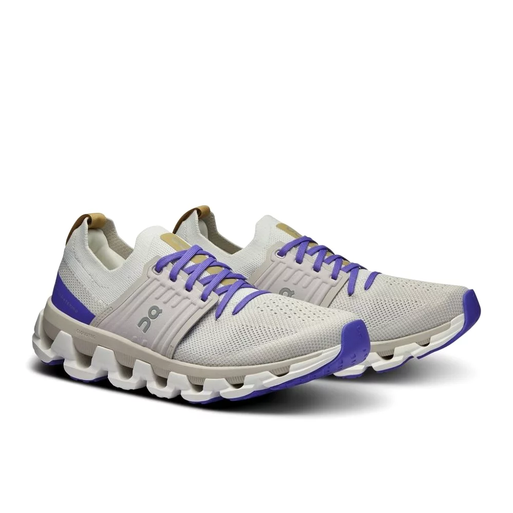 On Women's Cloudswift 3 - White/Blueberry