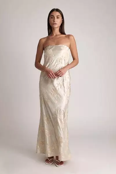 Raya Embroidered Gown