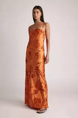 Raya Embroidered Gown