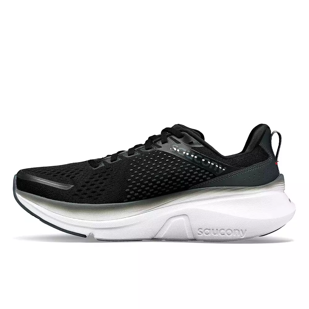 Saucony Men's Guide 17 - Black/White (Wide Width)