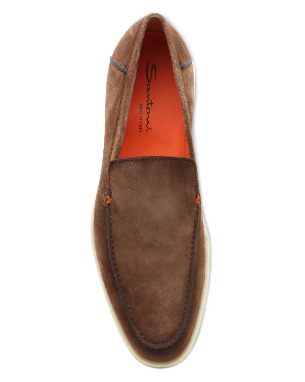 Suede Botanist Casual Loafer in Brown