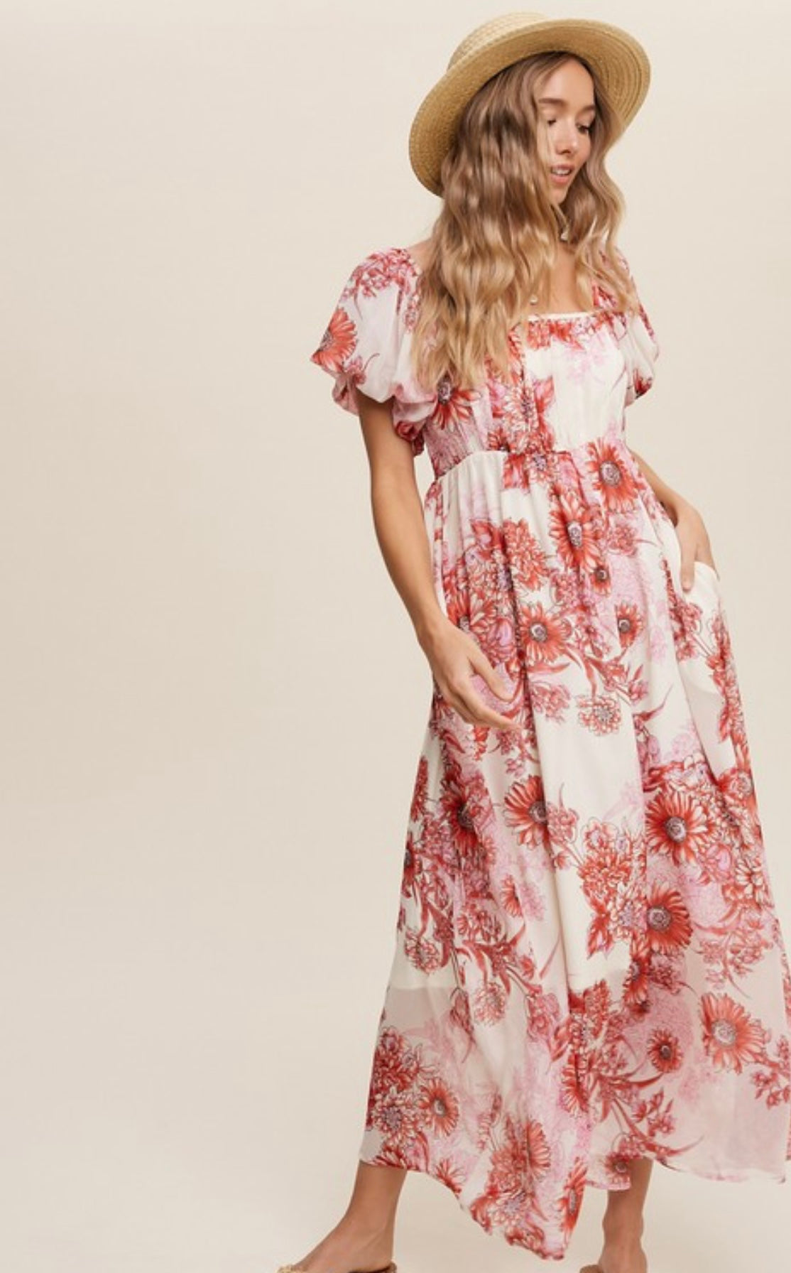 The Gertrude Floral Dress