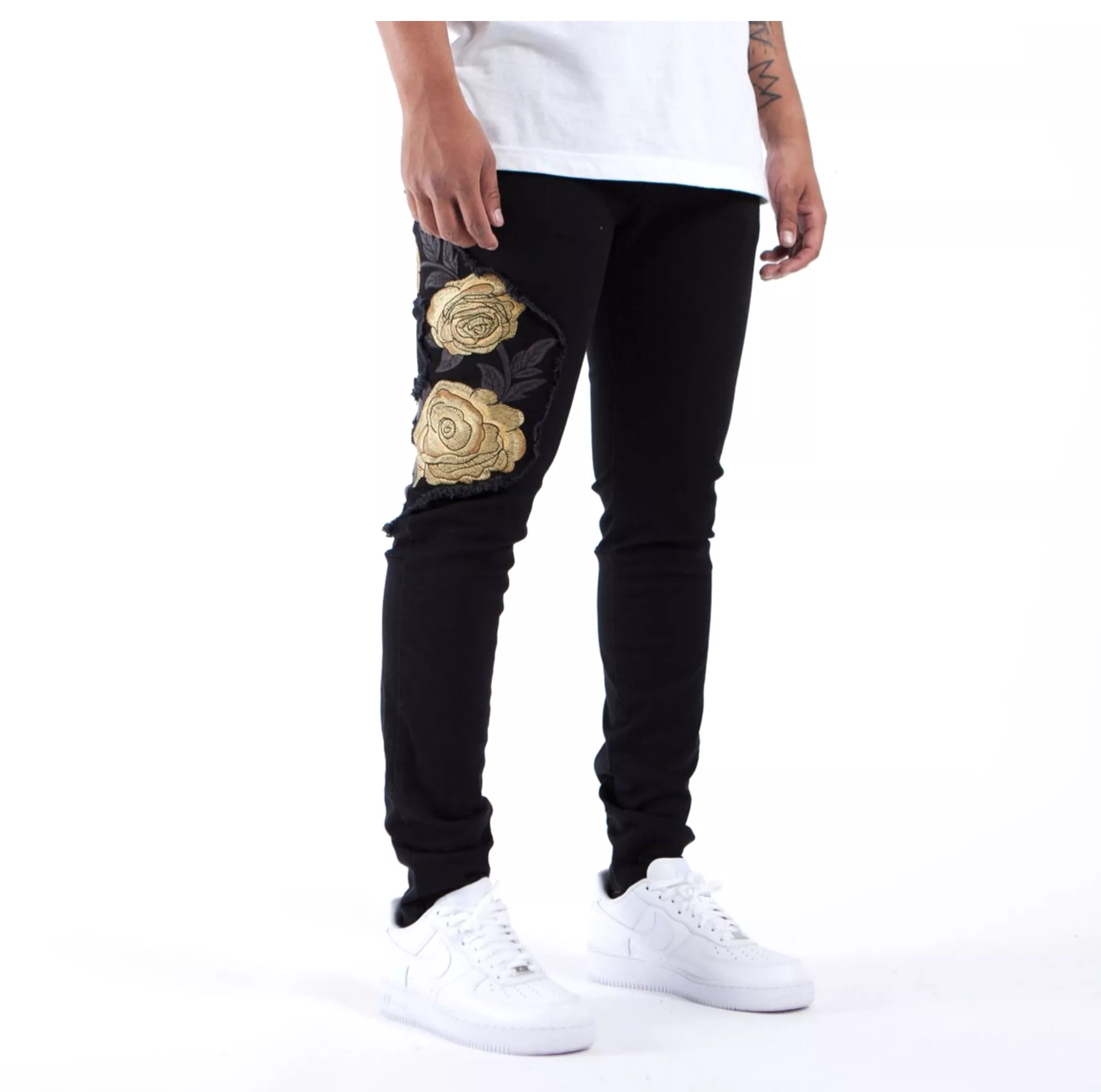 The Union Saint Rose Gold Patch (Black) /C3