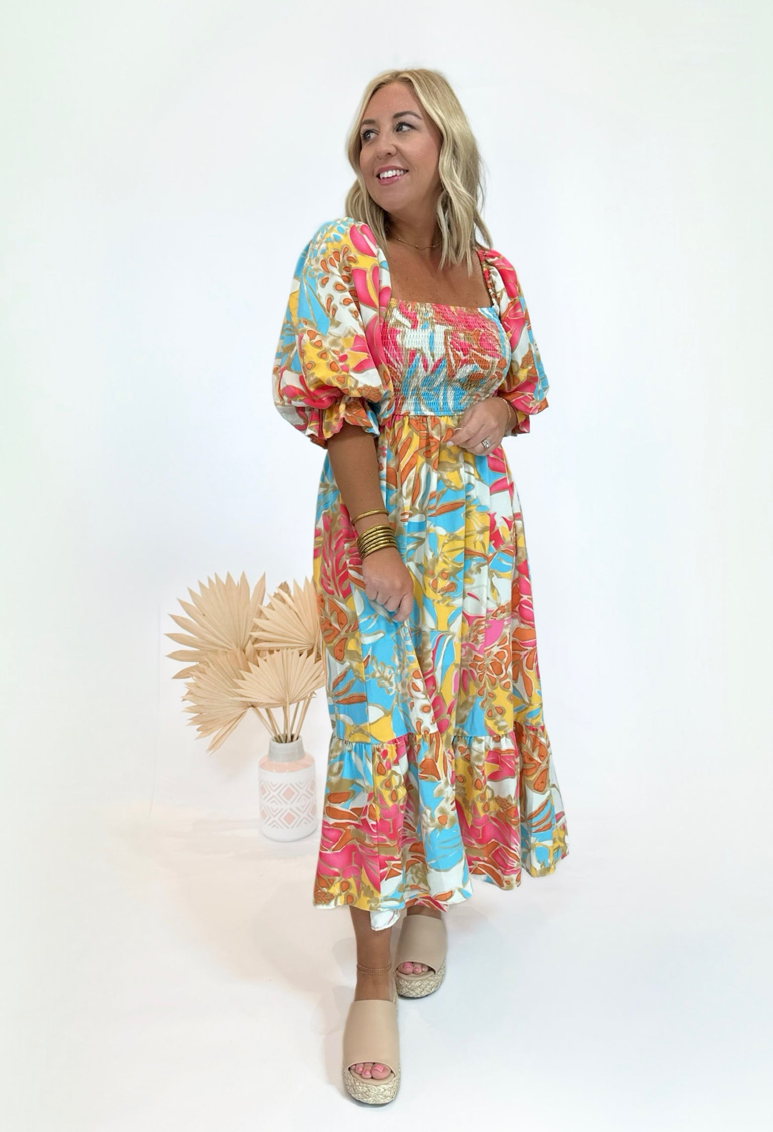 Tropical in Paradise Maxi Dress