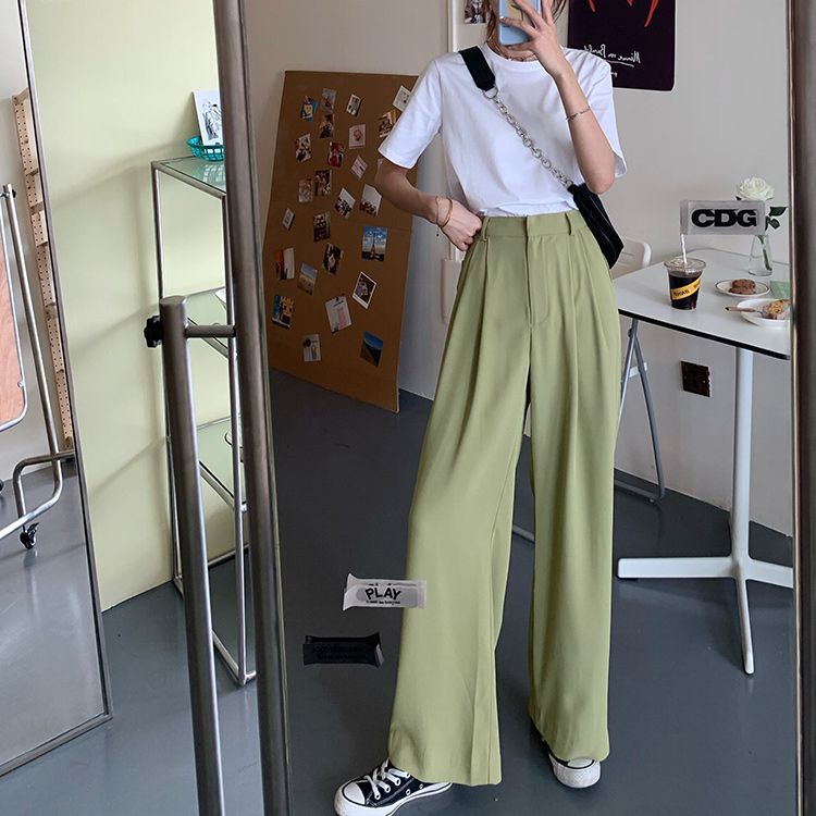 Wide-Leg Dress Pants dd8