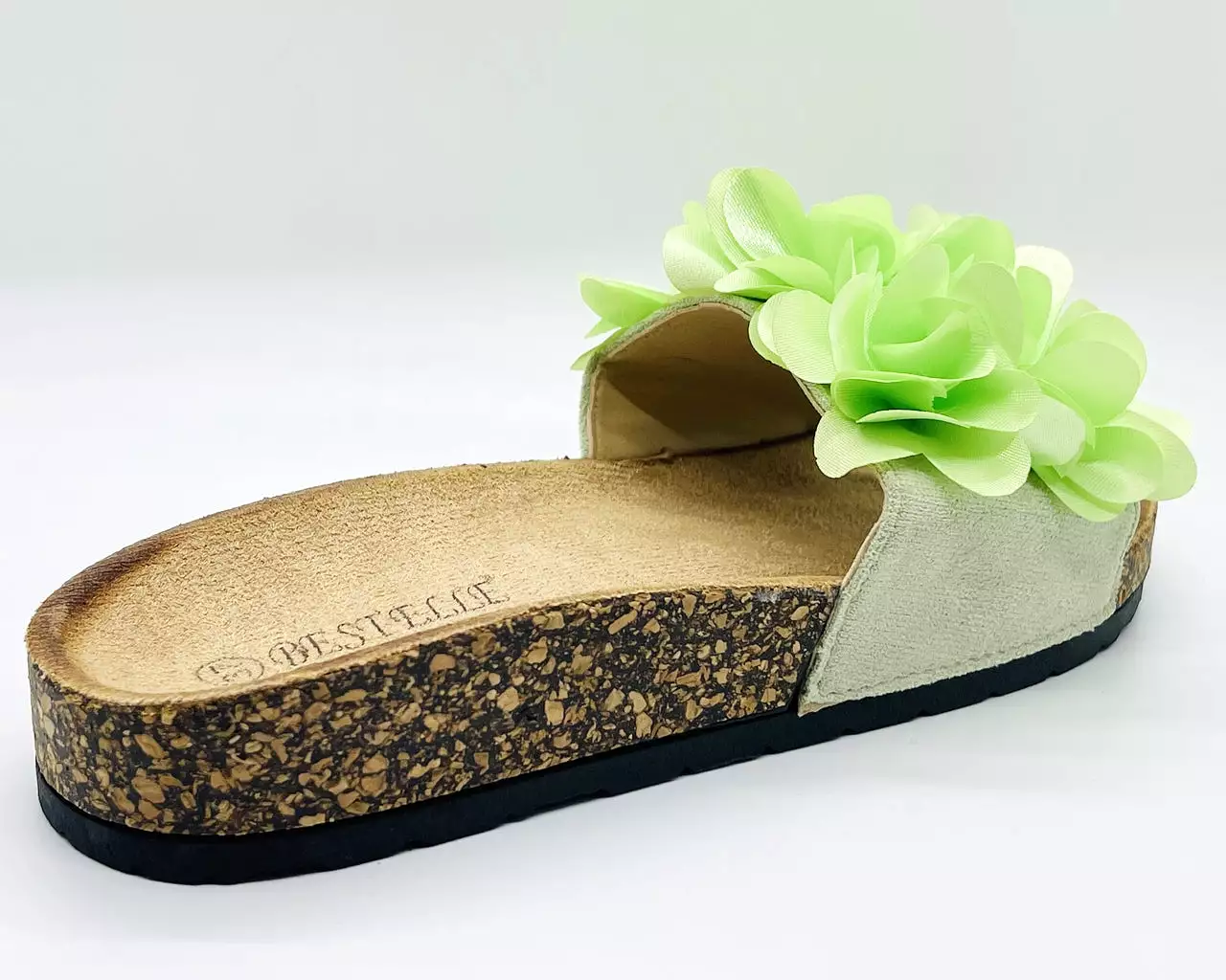 Women's Casual Slip On Flowers Slider