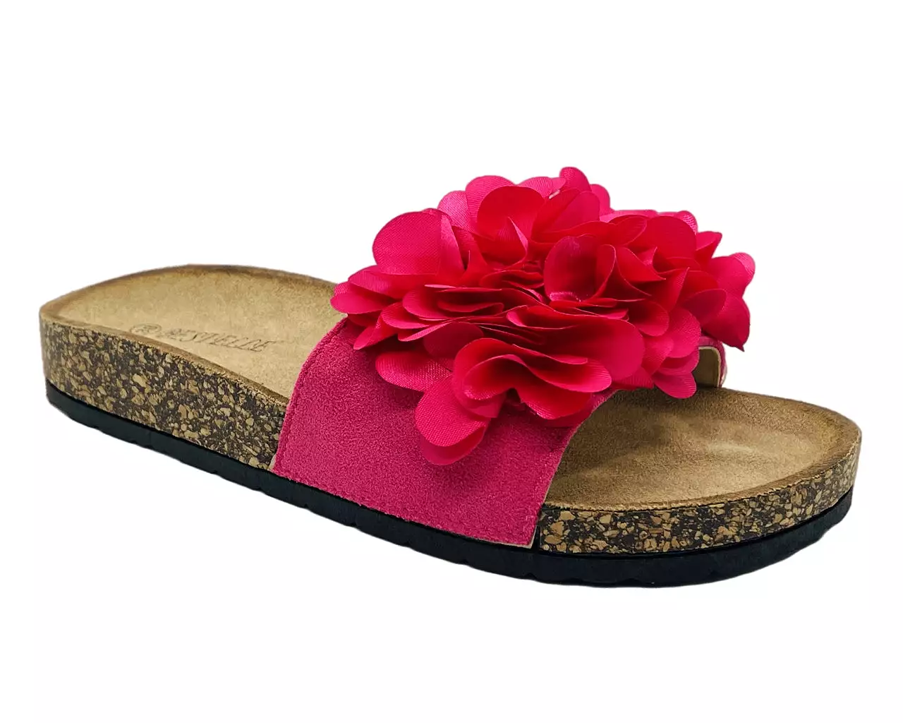 Women's Casual Slip On Flowers Slider