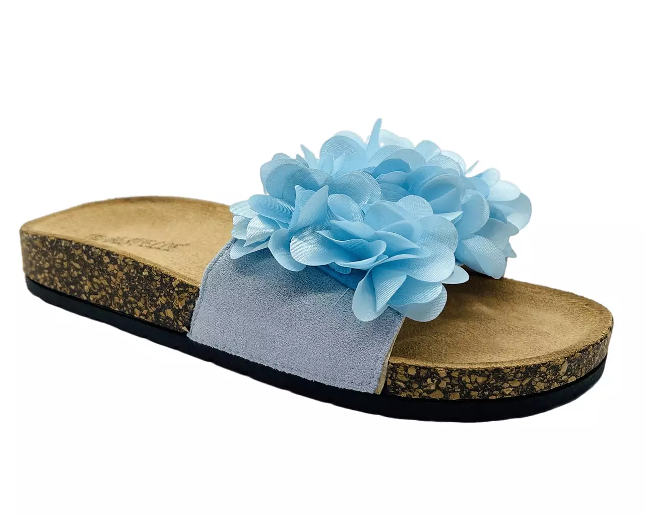 Women's Casual Slip On Flowers Slider