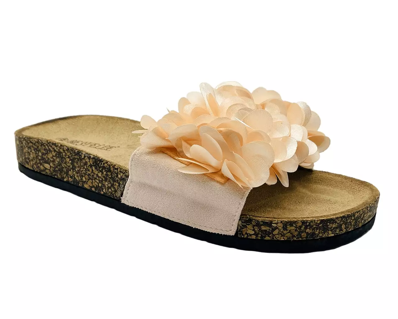 Women's Casual Slip On Flowers Slider