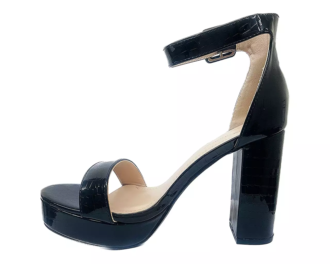 Women's High Heel Platform Ankle Strap Shoes