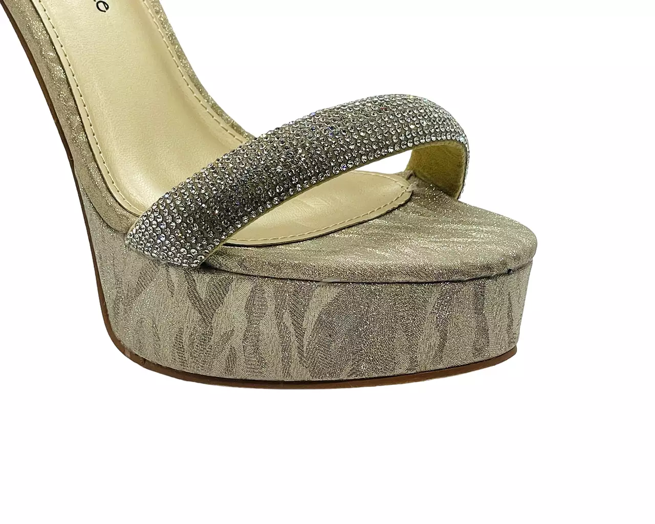 Women's Metallic High Heel Platform Shoes